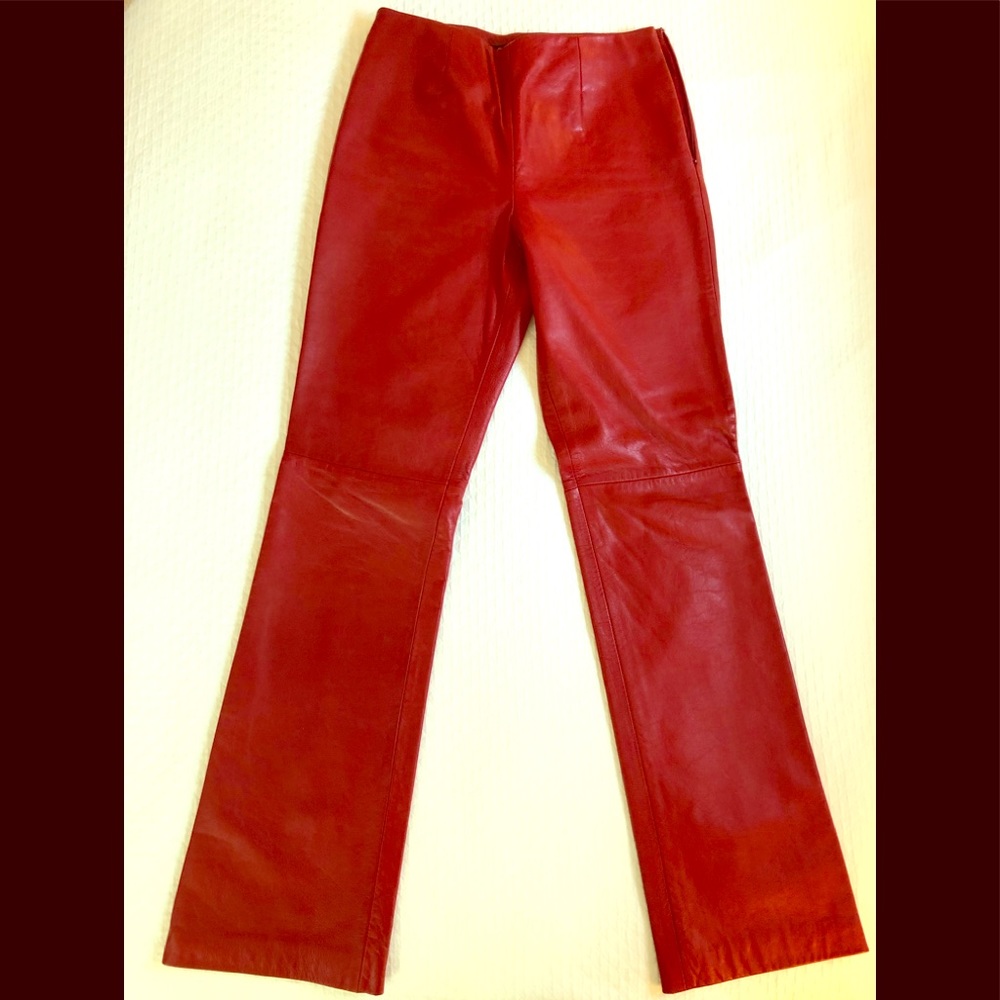 Etcetera leather pants